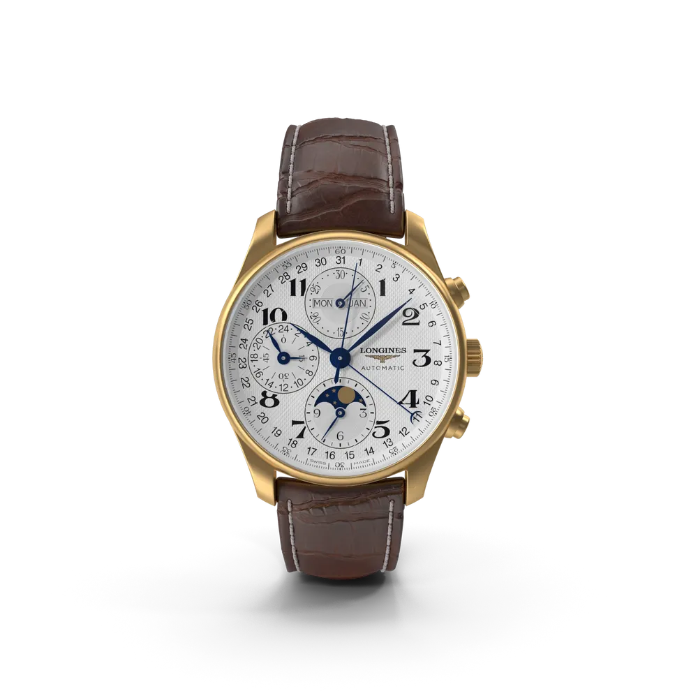 Fashion Timepieces Brown Leather Belt Watch 2