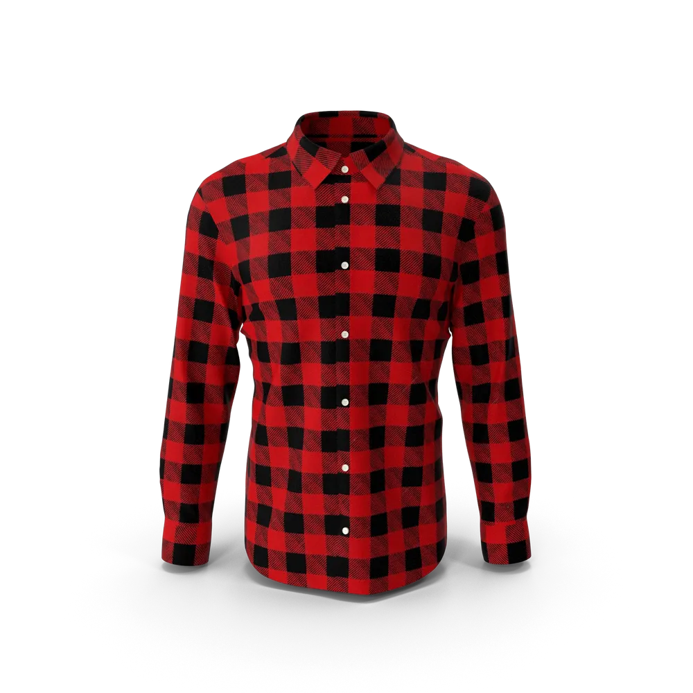 Classic Wear Man Plaid Shirt 2