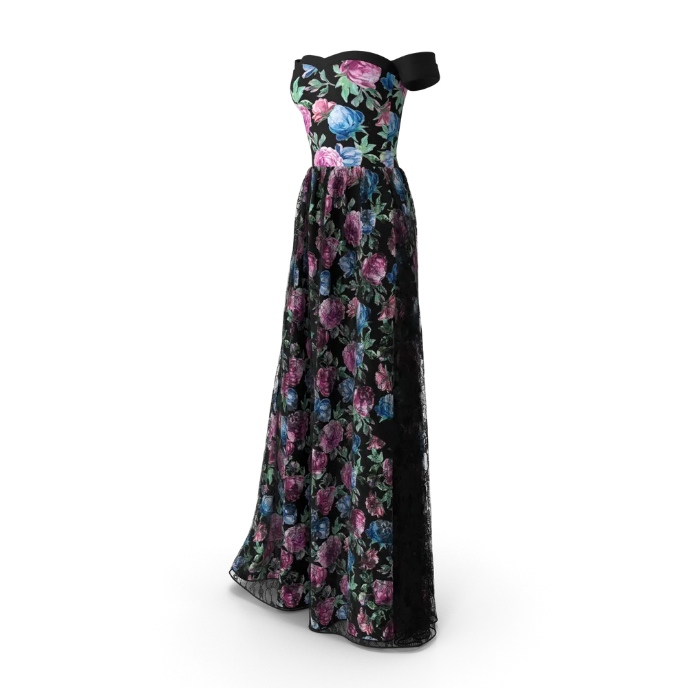 Black Women's Gown 3