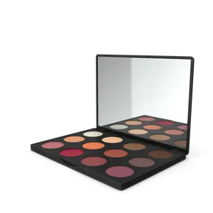 Glamour Beauty Eyeshadow Palette with Mirror